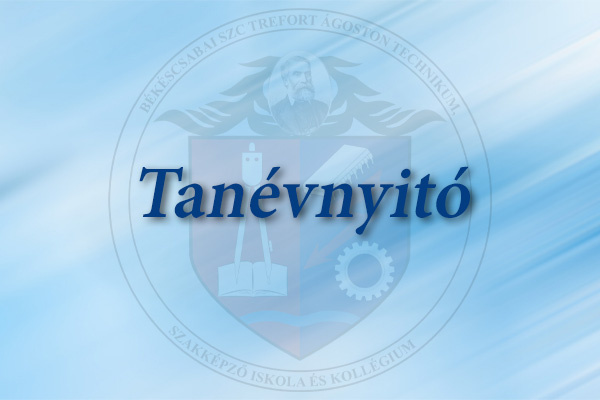 Tanévnyitó