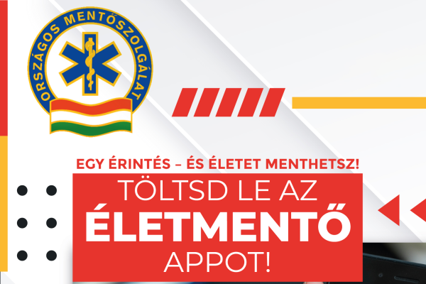 Töltsd le az Életmentő Appot