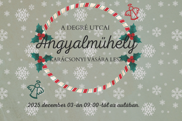 Angyalműhely karácsonyi vásár
